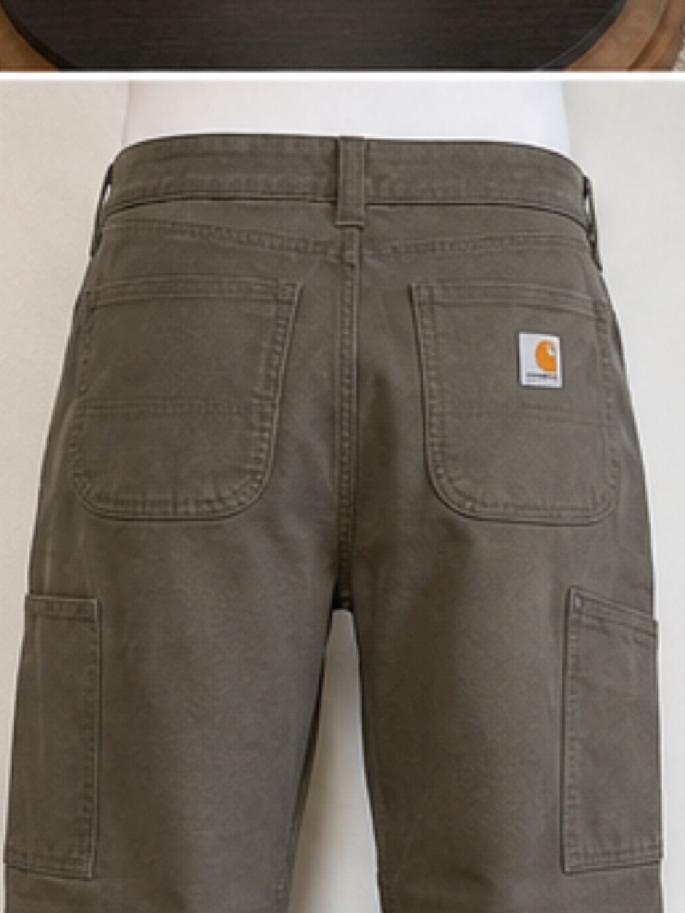 Carhartt Men's Cargo Work Pants - Olive